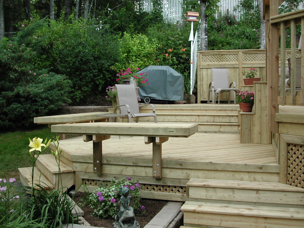 Multi Level Pressure Treated Oasis - Traditional - Deck - Other - by ...