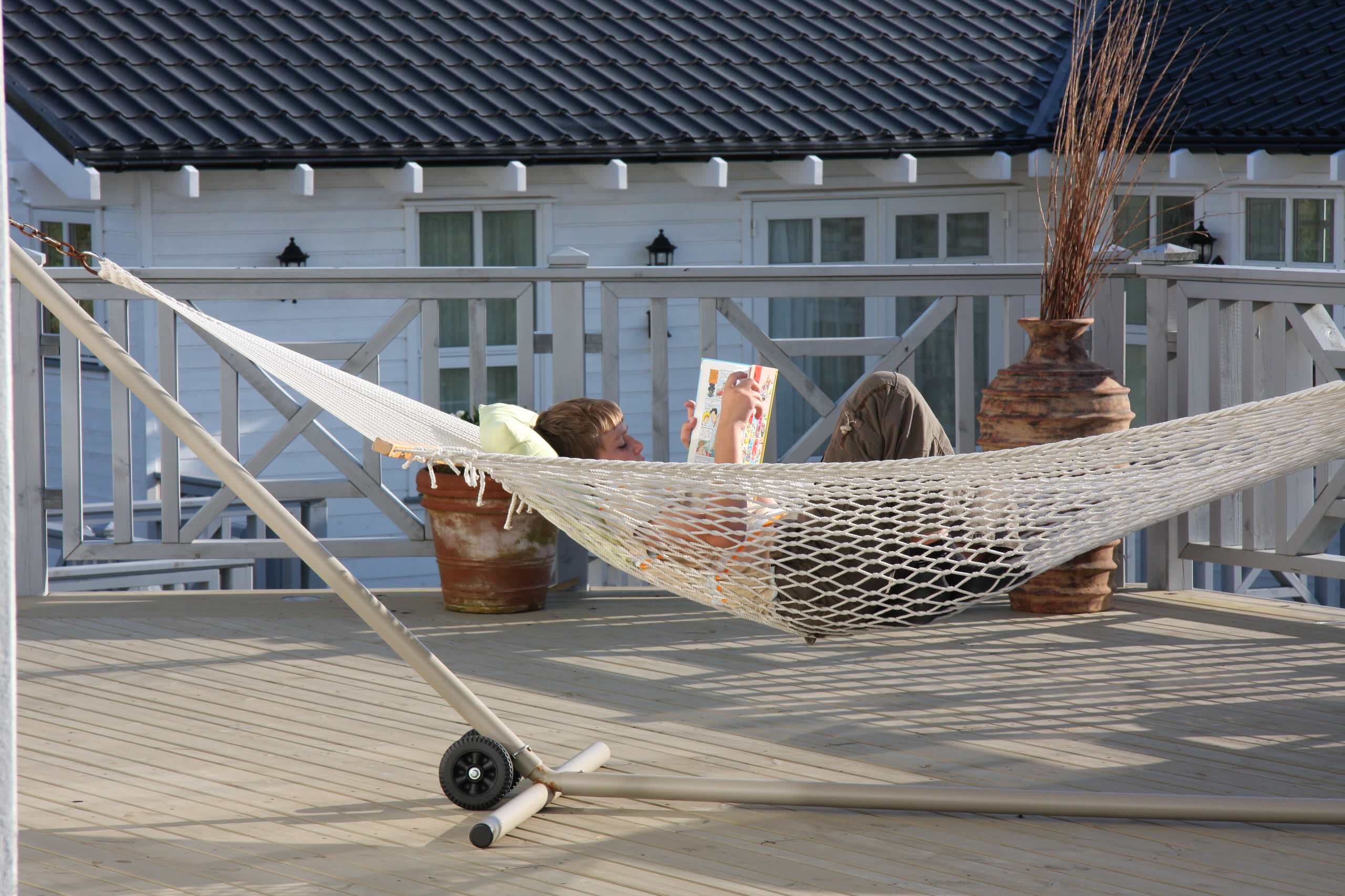 How to Hang a Hammock Houzz
