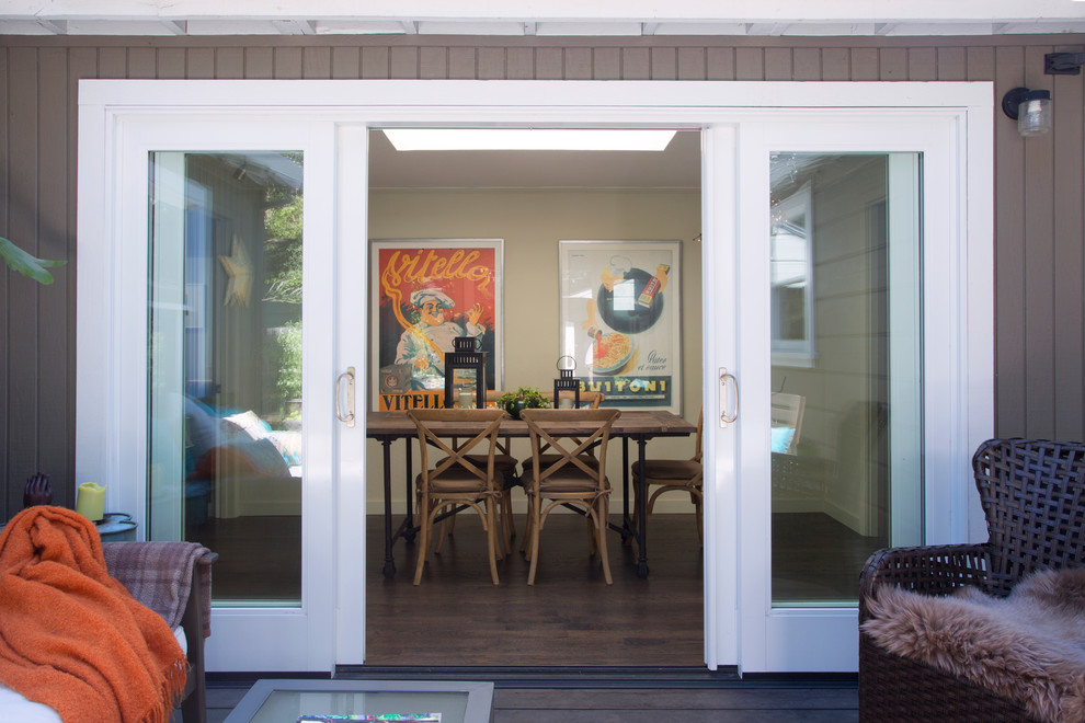 Inspiration for an eclectic deck remodel in San Francisco