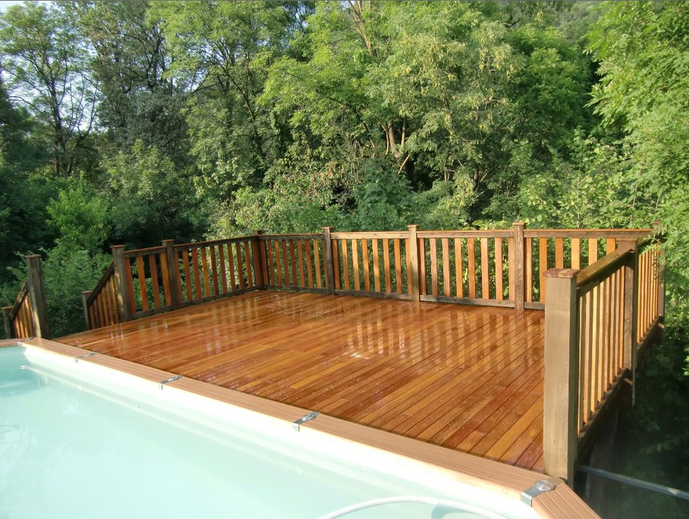 NATURAL DECKING - Modern - Deck - Miami - by Padexpo Stone & Covering ...