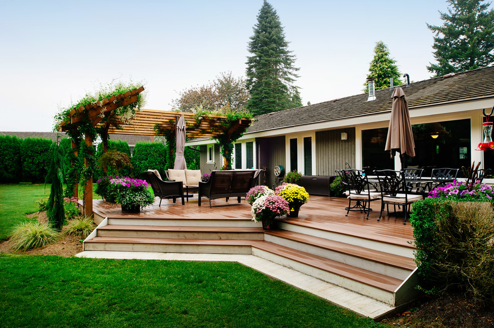 Traditional terrace in Vancouver.