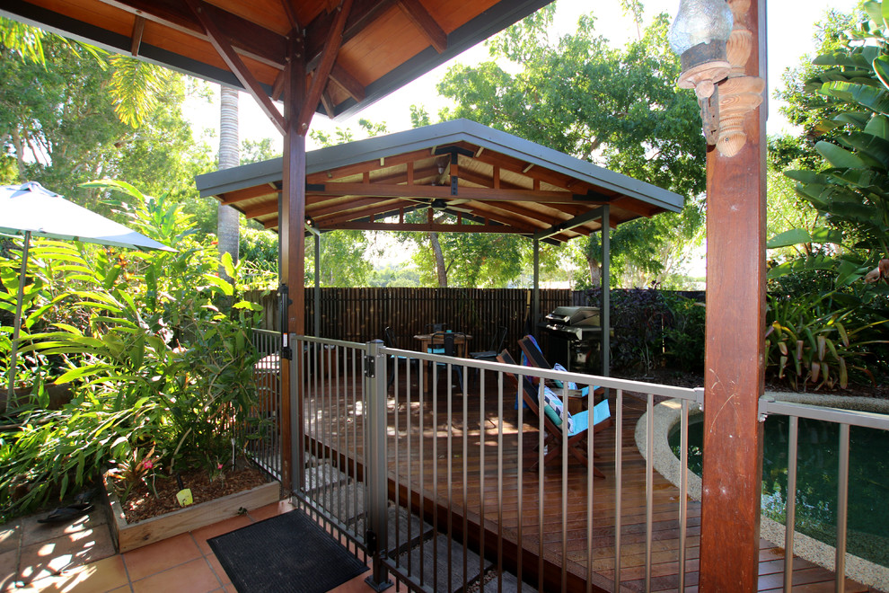 New Deck & Pool Pavilion Trinity Beach, Cairns Deck Cairns by