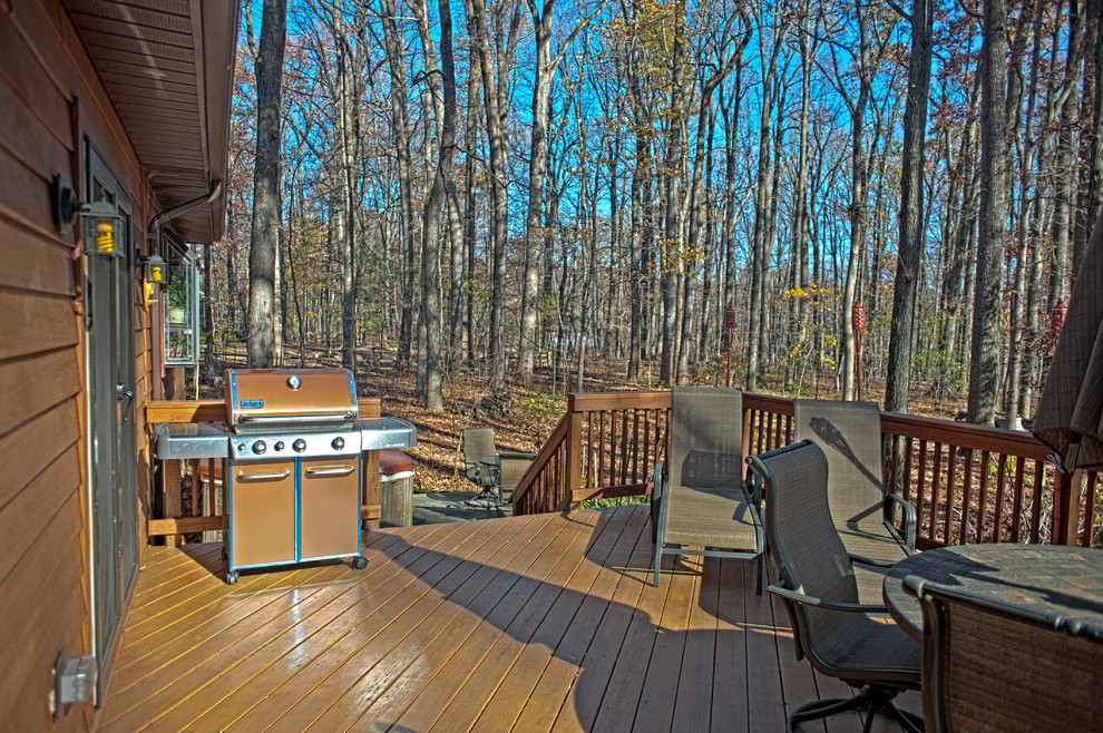 Example of a mountain style deck design in DC Metro