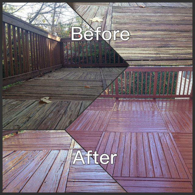 New Stain for an Old Deck Modern Deck DC Metro by Fresh Coat of