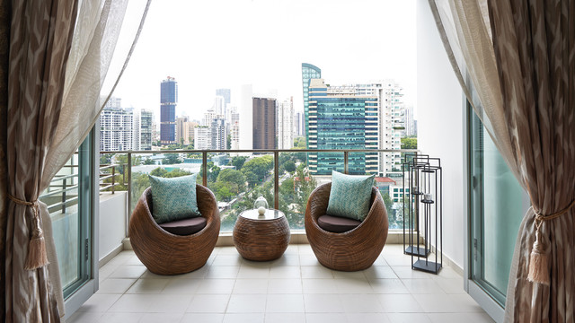 Newton One Condominium - Contemporary - Deck - Singapore - by Interior  Design Journey Pte Ltd | Houzz