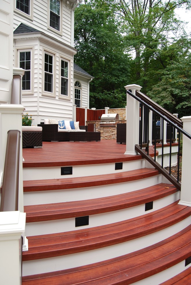 Oakton Outdoor Living Traditional Deck DC Metro by A.HICKMAN