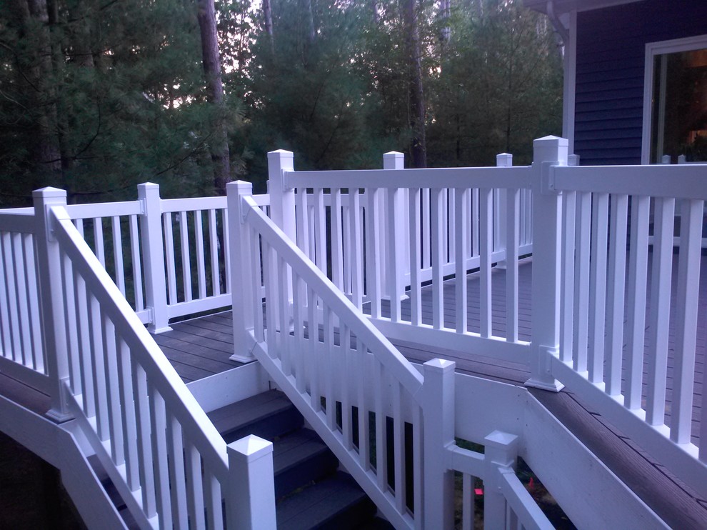 Octagonal Composite Deck - Contemporary - Deck - Other - by BKH ...