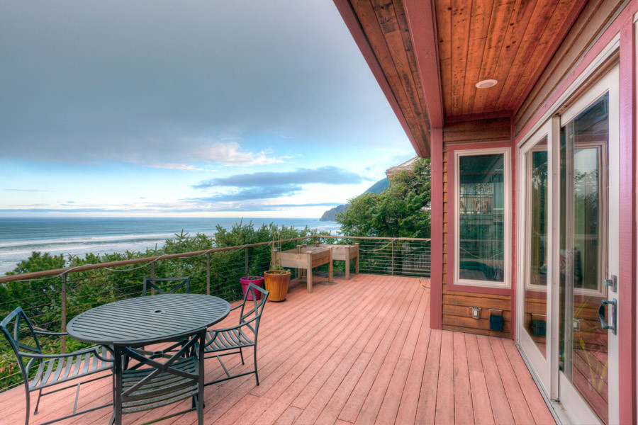 Oregon Coast Beach House Contemporary Deck Portland by Rick