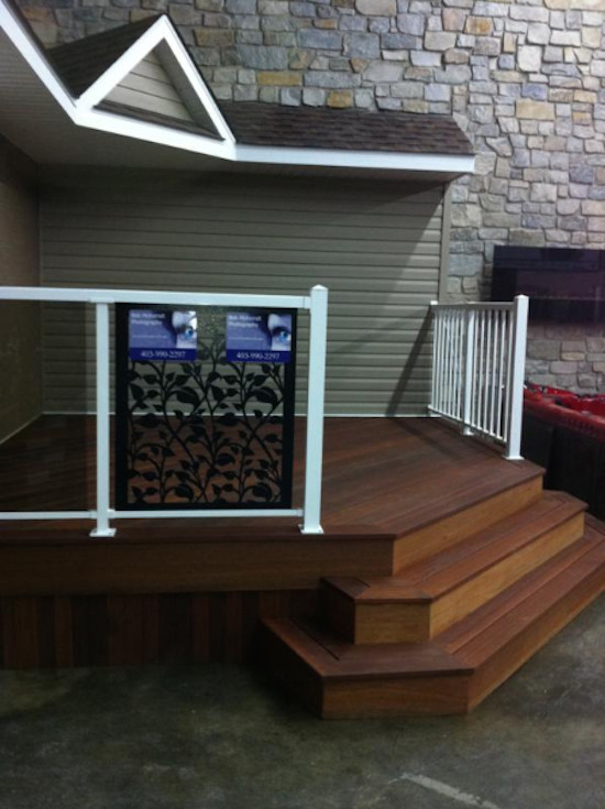 Our Decks Traditional Deck Calgary by Think First Construction