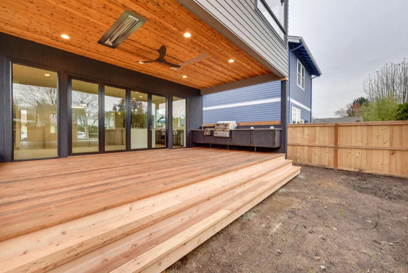 Outdoor Kitchen & Decks Contemporary Deck Portland by Rogue