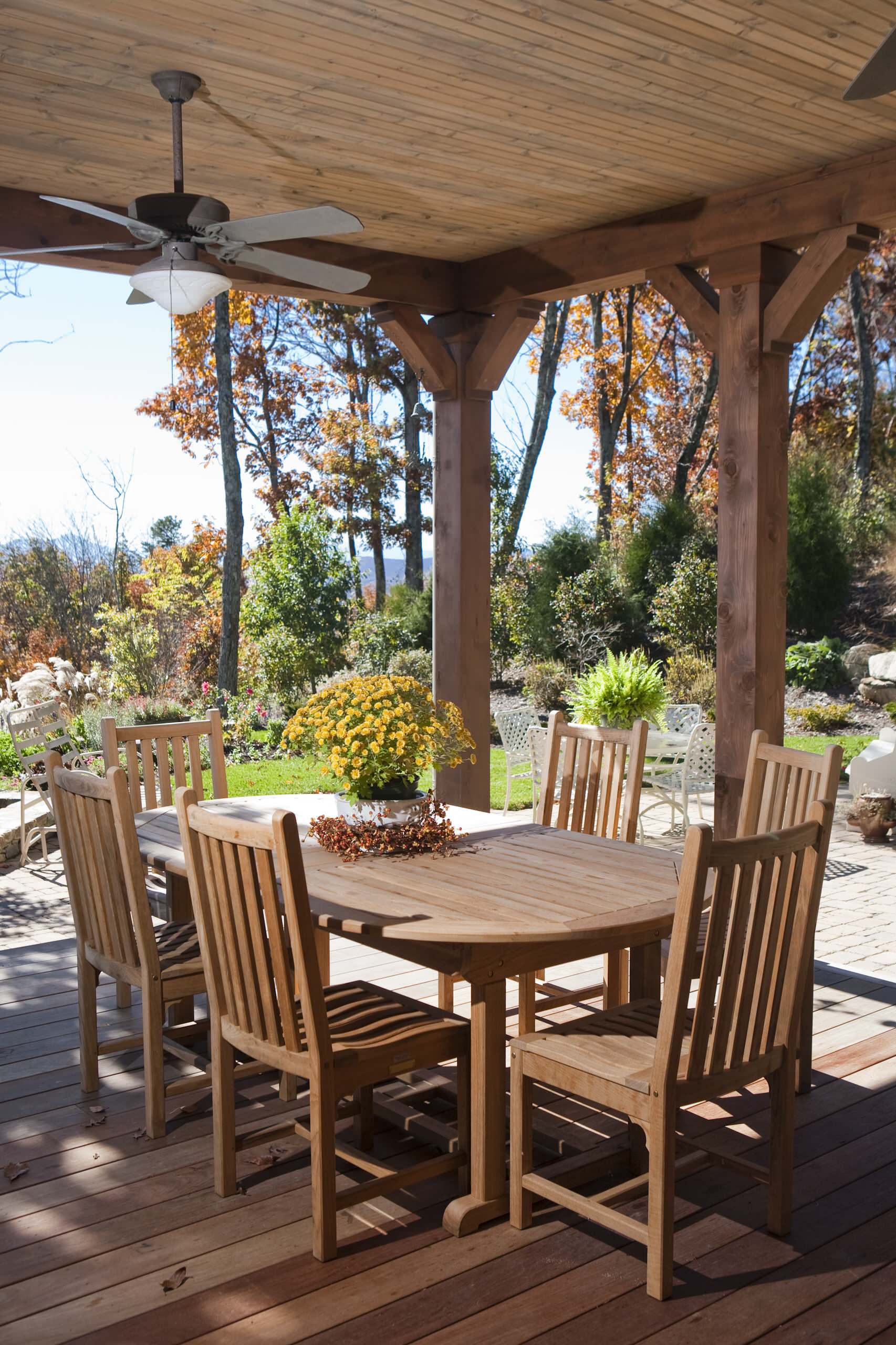 moore designs and outdoor living va on Post And Beam Ceiling Houzz