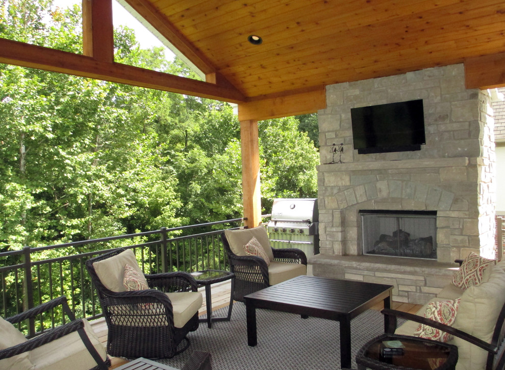 Outdoor Living Rooms - Traditional - Deck - St Louis - by Heartlands ...