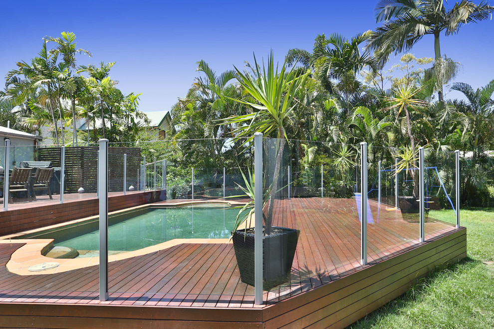 Design ideas for a world-inspired terrace in Townsville.