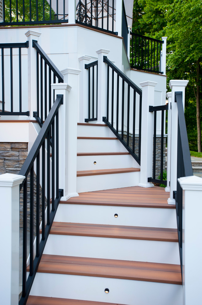 Outdoor Makeover in Fairfax County Traditional Deck DC Metro by