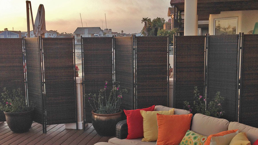 Outdoor Partitions and Screens Contemporary Deck Sydney by