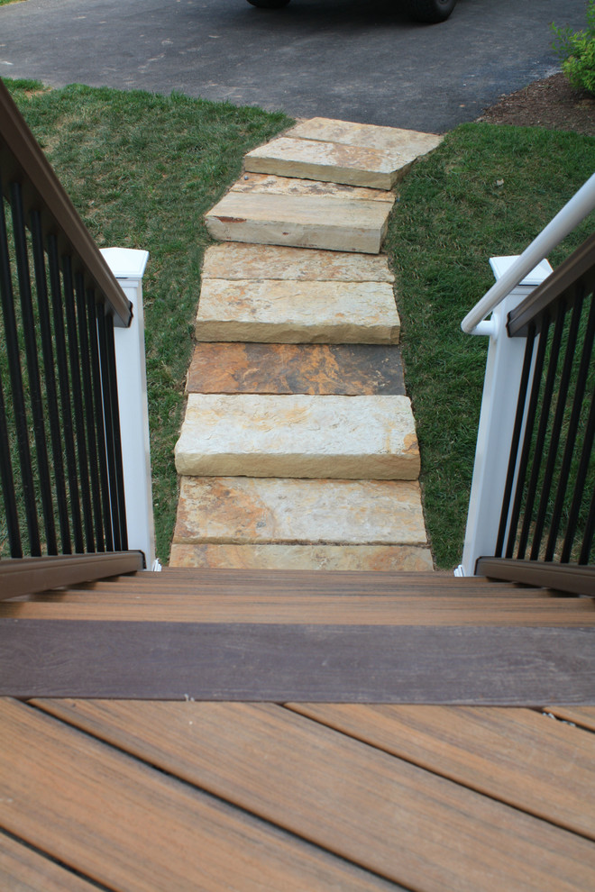 Outdoor Space Renovation in Haymarket, Virginia Traditional Deck DC Metro by Designer