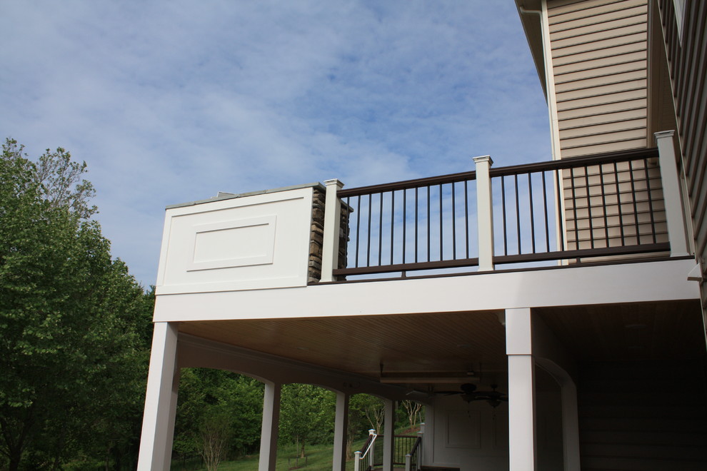 Outdoor Space Renovation in Haymarket, Virginia Traditional Deck DC Metro by Designer