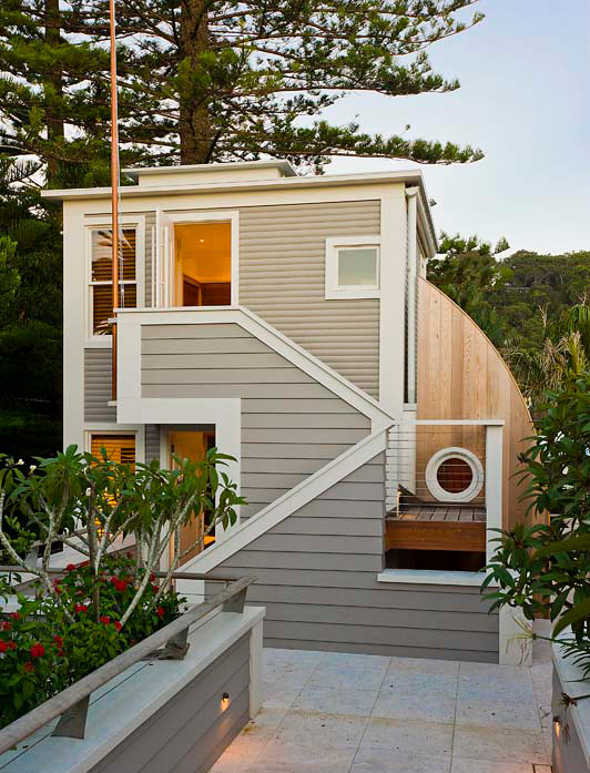 Inspiration for a coastal deck remodel in Sydney
