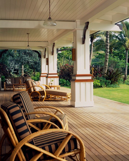 This is an example of a coastal terrace in Hawaii.