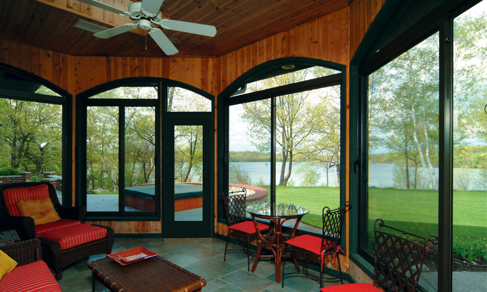 Patio Enclosures Sunroom Traditional Deck Minneapolis by User