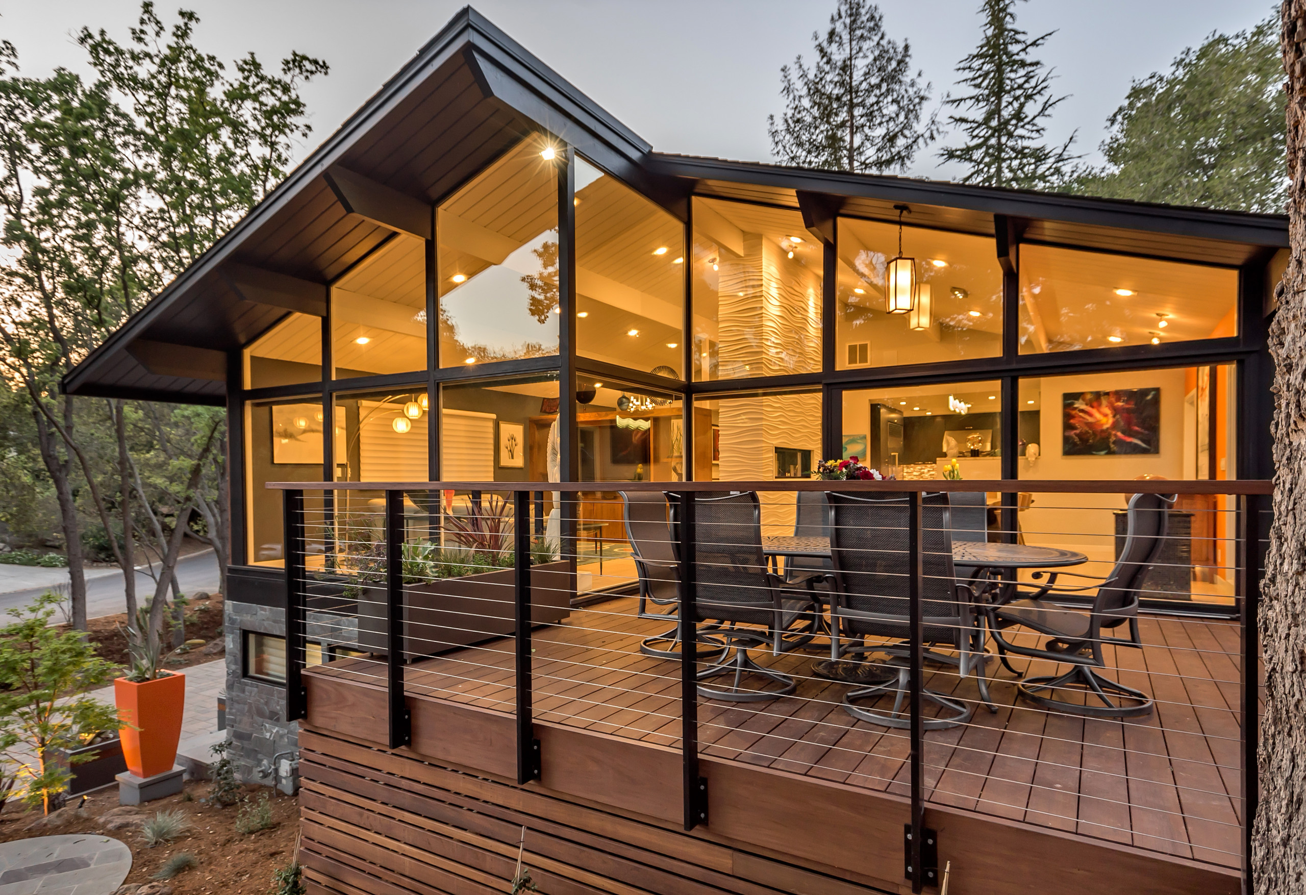 Mid Century Modern Deck The Comprehensive Transformation Of A