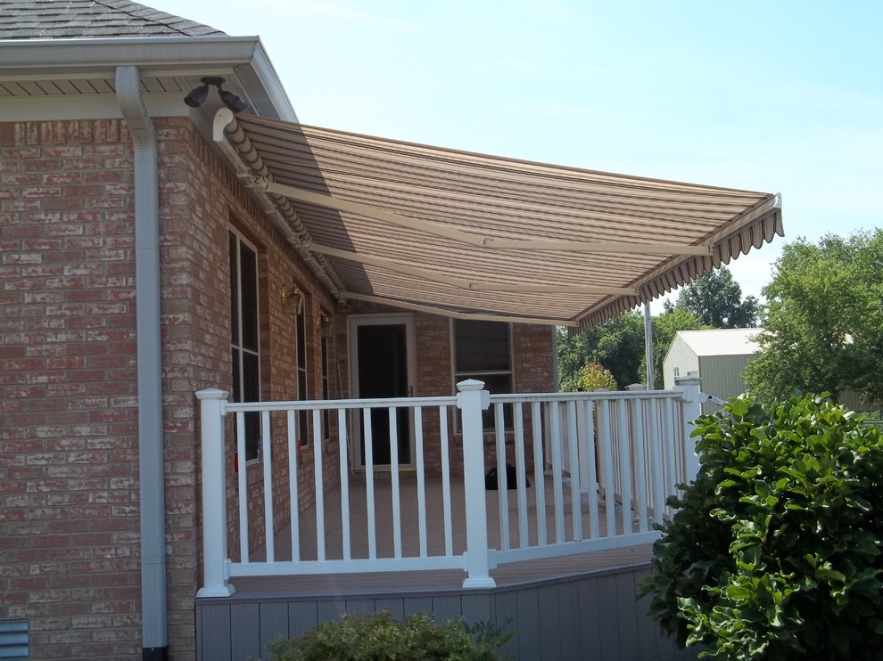 PATIO RETRACTABLE AWNINGS - Traditional - Deck - Indianapolis - by ...