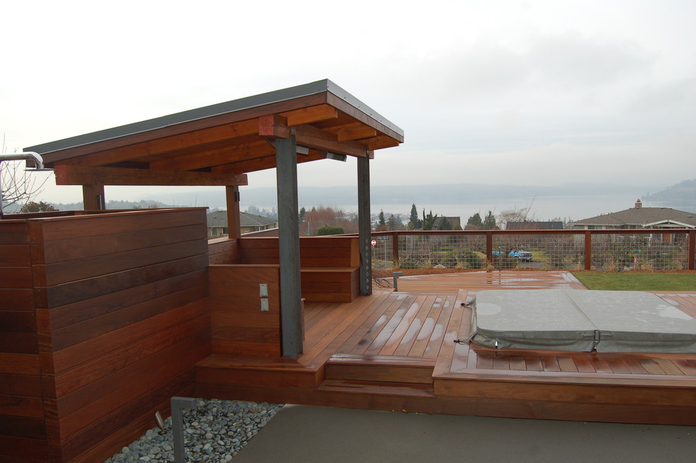 Moderne Terrasse in Seattle