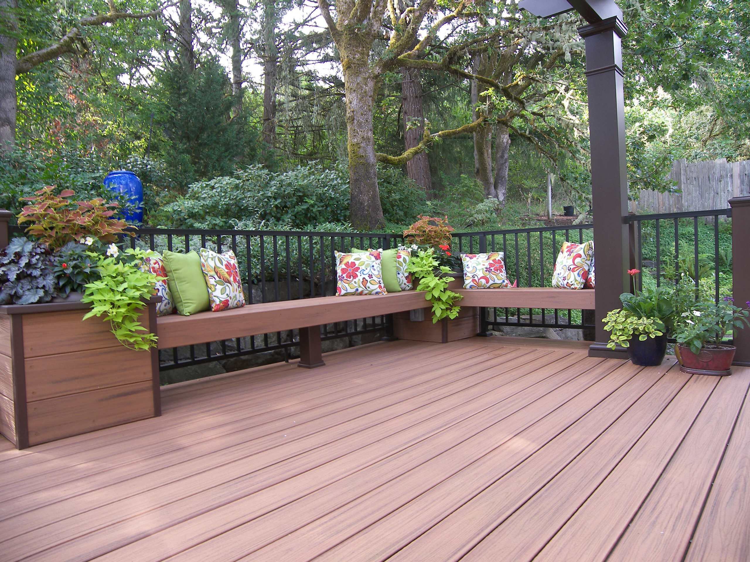 Deck Built In Seating Houzz