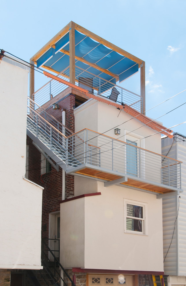 Philadelphia roof deck Modern Deck Philadelphia by Mershon