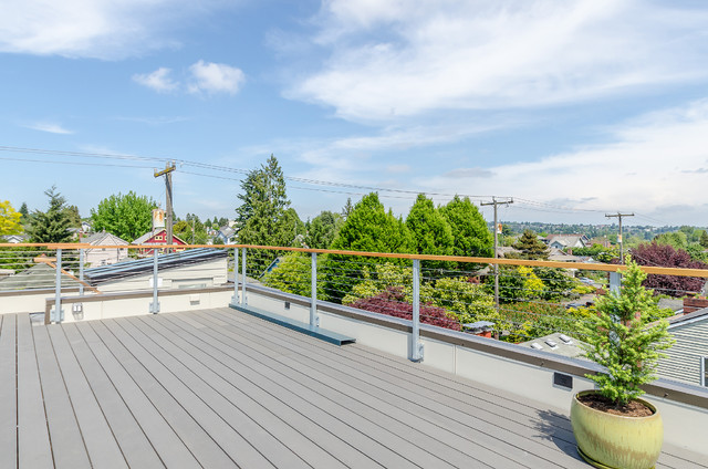 Phinney Ridge Prefab - Modern - Deck - Seattle - by grouparchitect ...