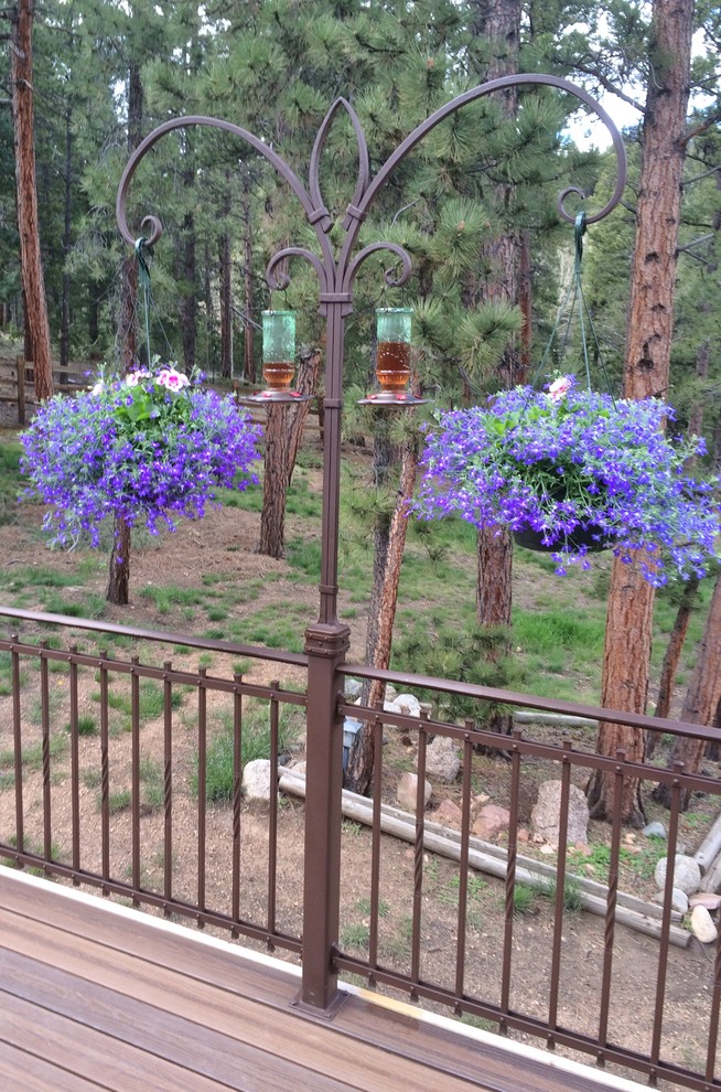 Plant Hanger/Bird Feeder Traditional Deck Denver Plant Hanger/Bird Feeder Traditional Deck Denver