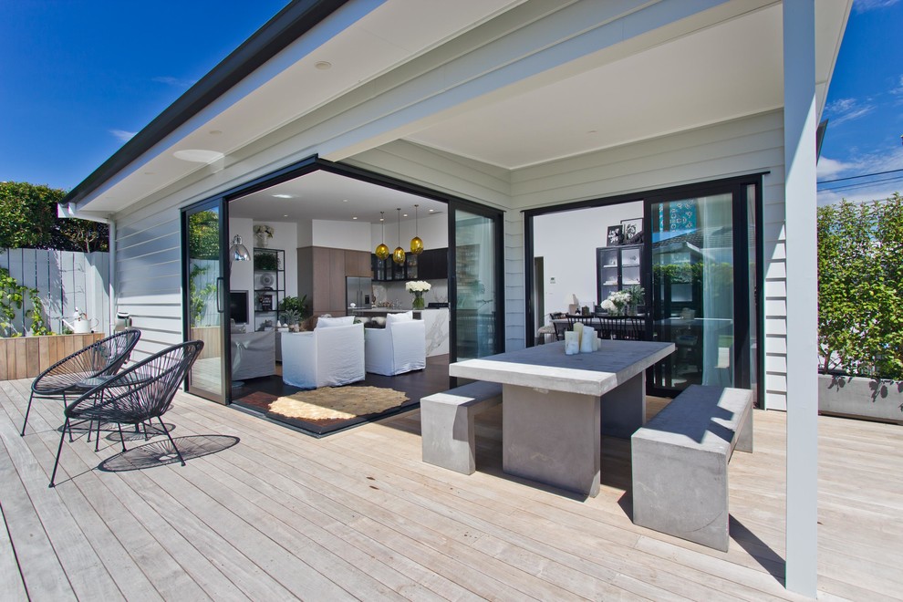 Design ideas for a contemporary terrace in Auckland.