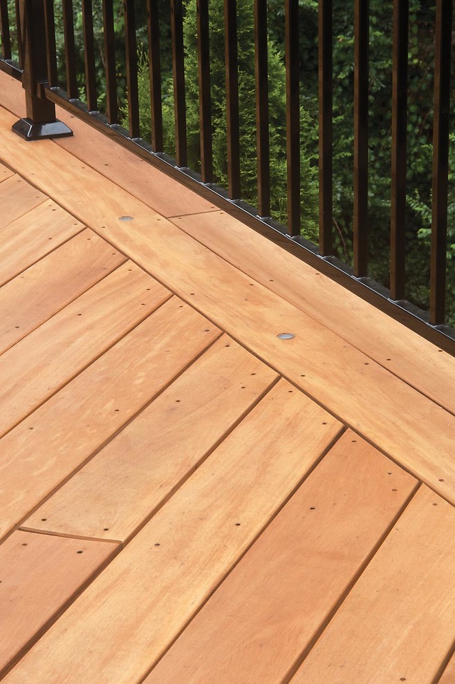 Porch and Deck Details Transitional Deck Atlanta by Atlanta