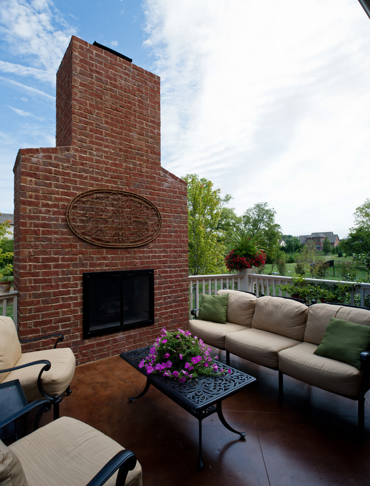 Inspiration for a traditional terrace in Nashville.