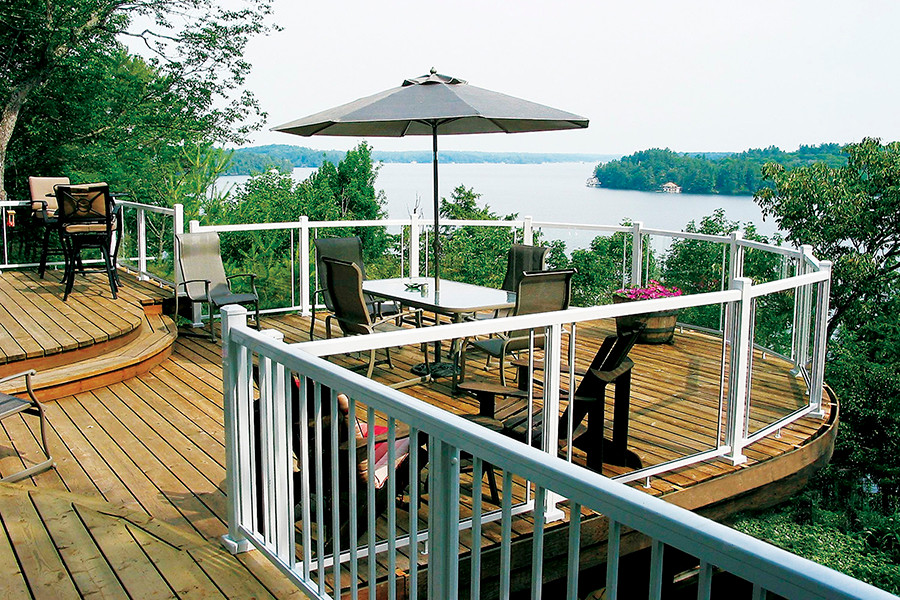 Railings Deck Philadelphia by Aristocrat Awnings, Shades, and