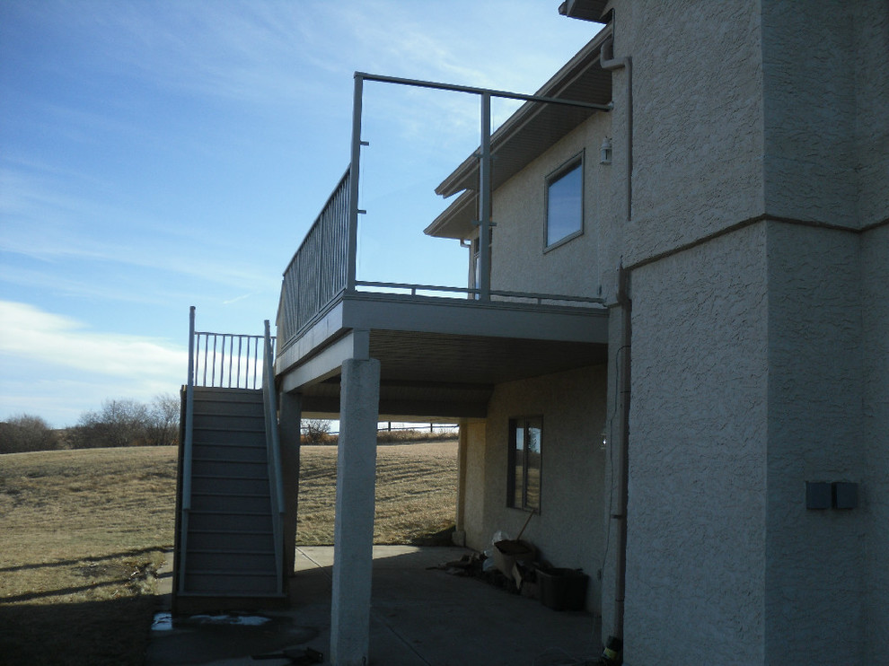 Railings Traditional Deck Calgary by JD Deck and Rail Houzz