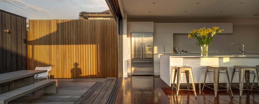Moderne Terrasse in Auckland