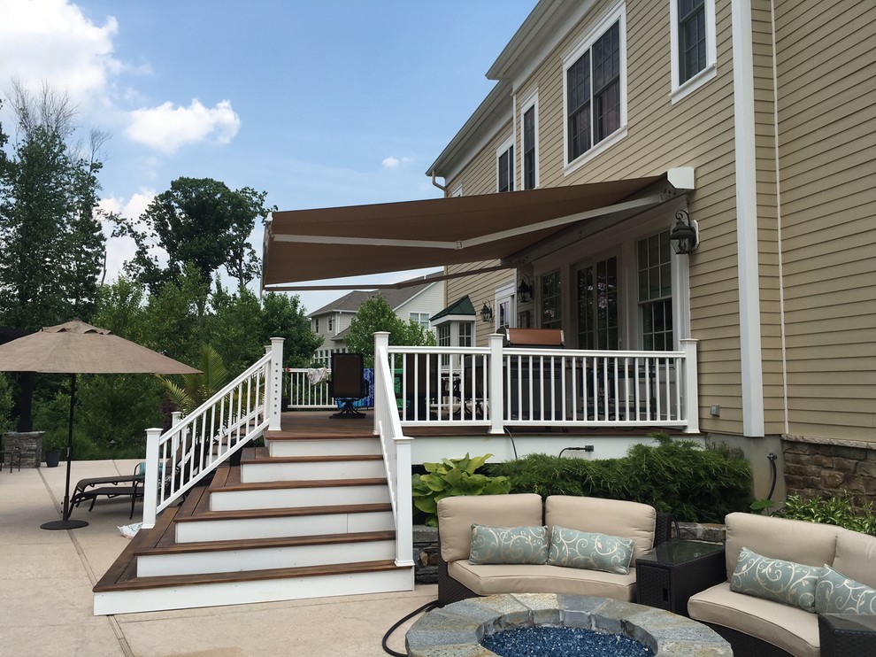 Retractable Awning - Deck - New York - by Ramapo Awning Company | Houzz