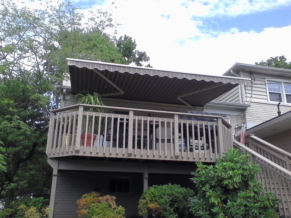Retractable Awnings Modern Deck Baltimore by A. Hoffman Awning