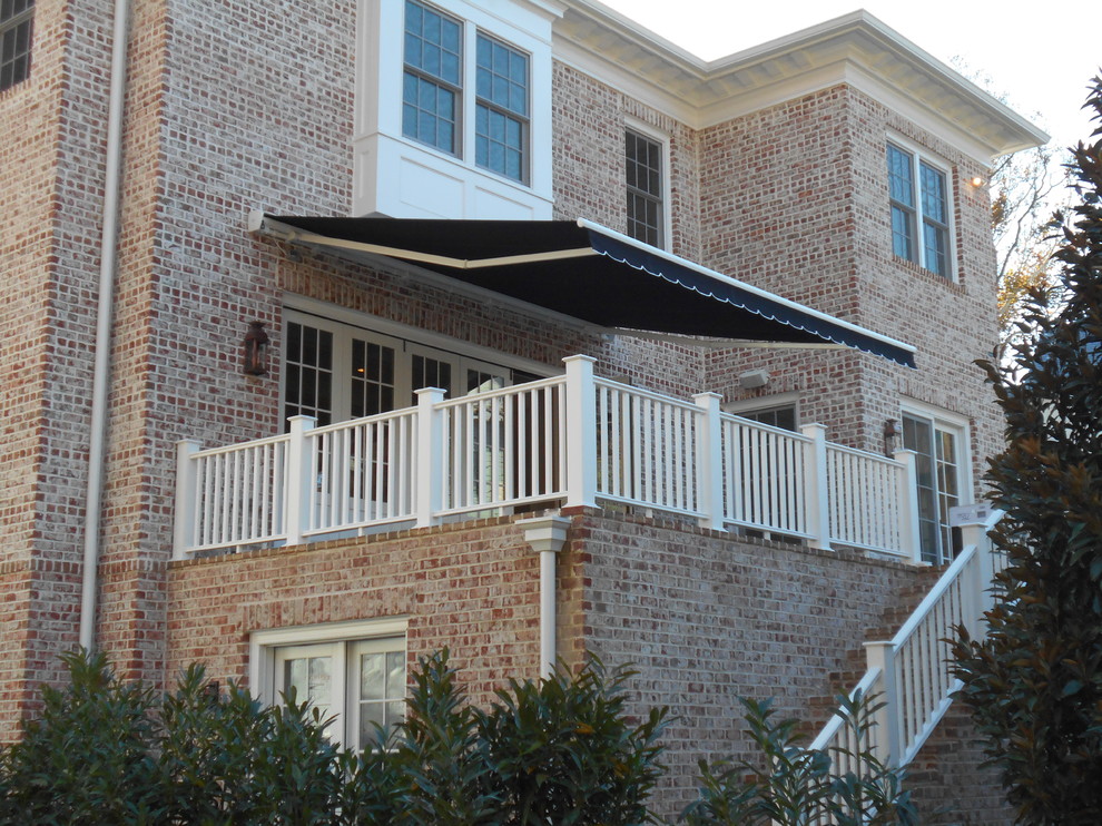 Retractable Awnings Modern Deck Baltimore by A. Hoffman Awning