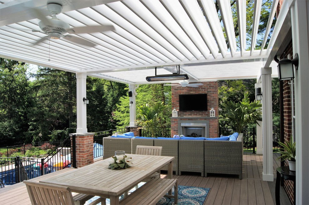 Ridgewood Equinox Pergola Deck Other by Deck Houzz
