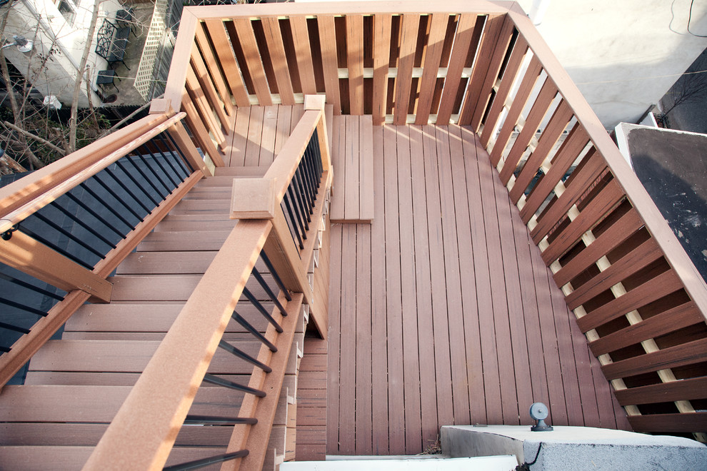 Roof Deck, Center City Philadelphia Traditional Deck Philadelphia by Match Remodeling