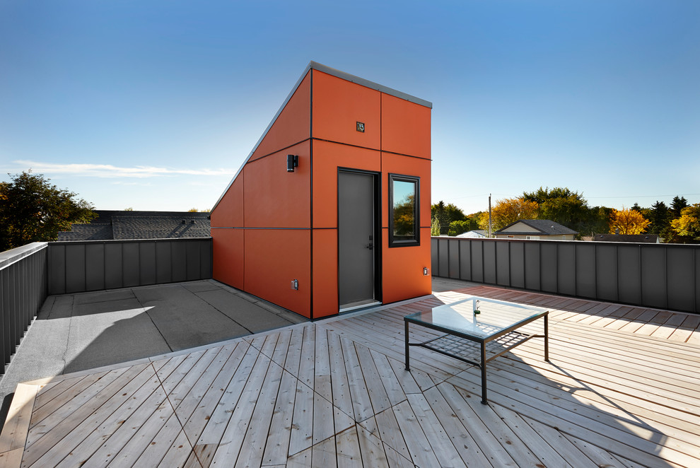 Rooftop Access Modern Deck Edmonton by Habitat Studio Houzz