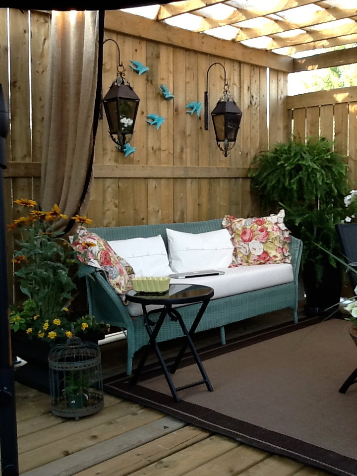 Rooftop Garden Rustic Deck Ottawa by Pat Dickinson Design Houzz