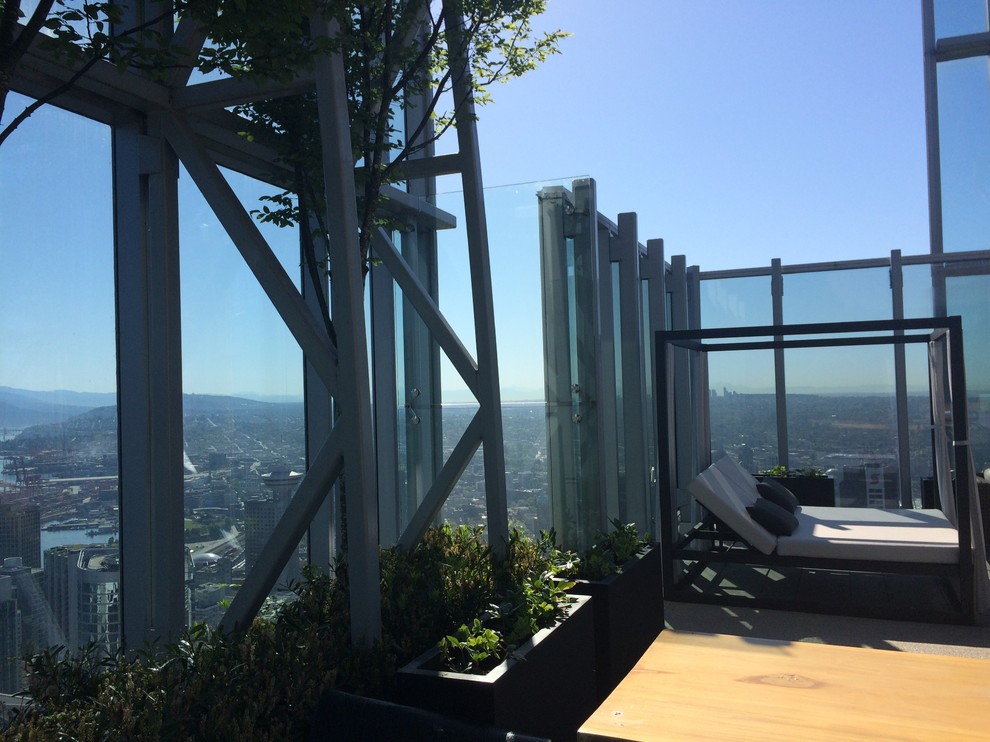 Moderne Terrasse in Vancouver