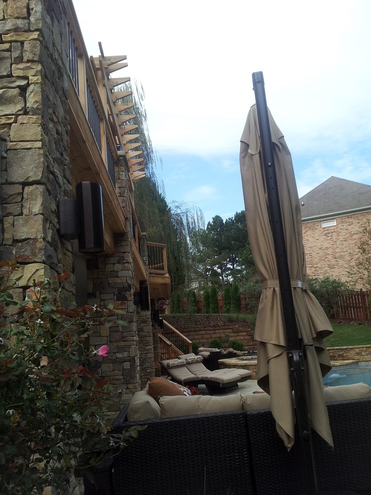 Roswell Backyard Traditional Deck Atlanta Houzz