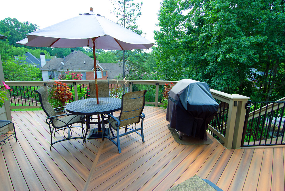 Roswell GA Outdoor Living Area Traditional Deck Atlanta by