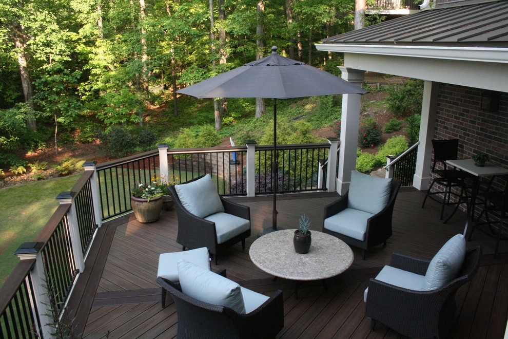 Roswell Trex Deck Traditional Deck Atlanta by Decksouth Houzz