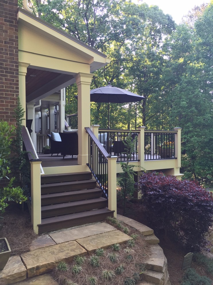 Roswell Trex Deck Traditional Deck Atlanta by Decksouth Houzz