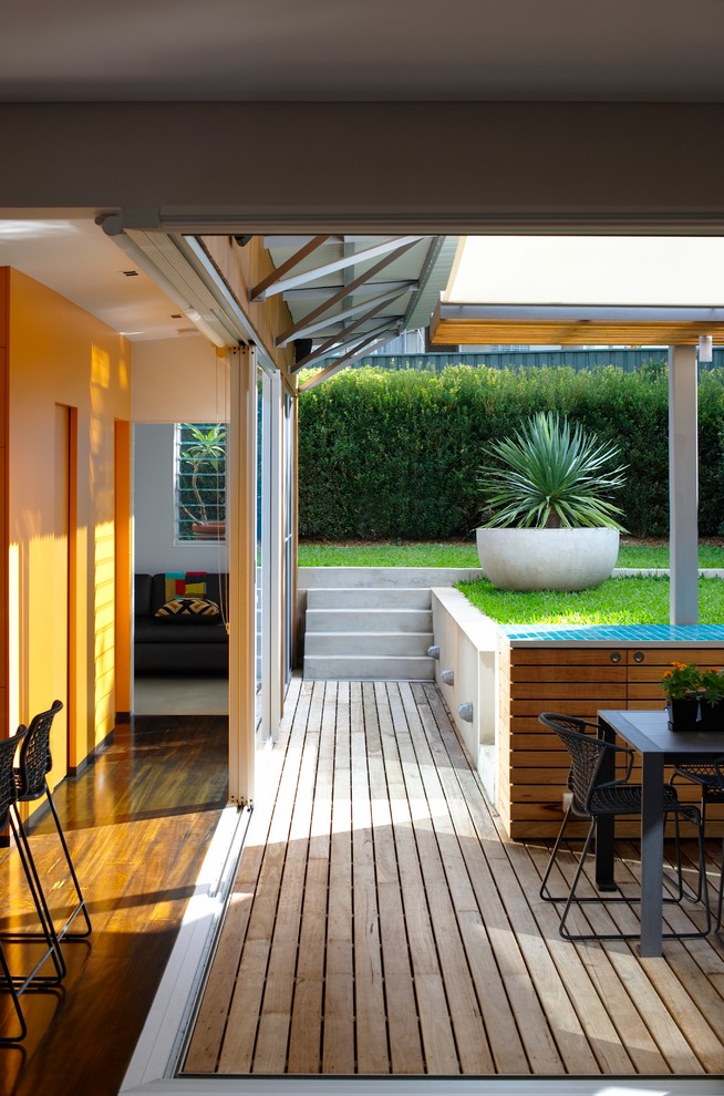This is an example of a contemporary terrace in Sydney.